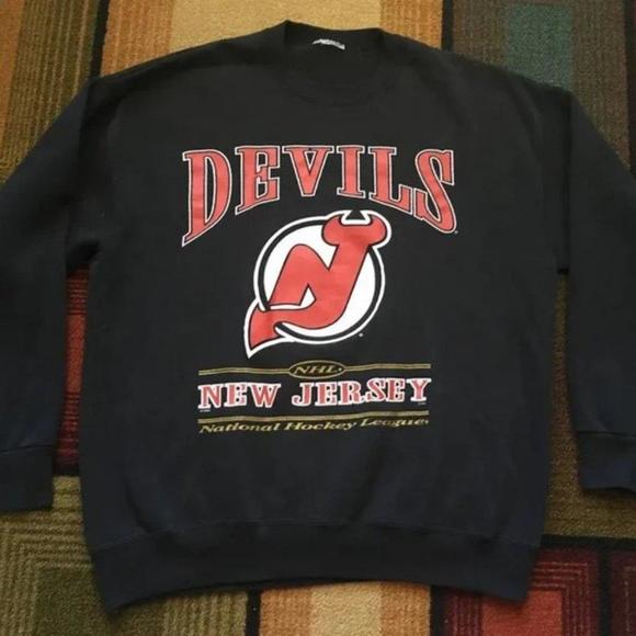 Tops - Retro 90S New Jersey Devils New Jersey Devils New Jersey Devils Her Shirt